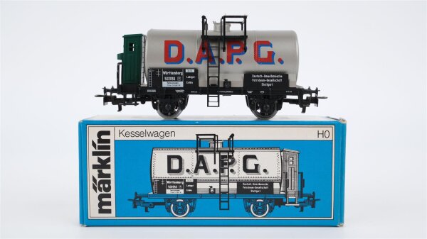 Märklin H0 4674 Mineralöl-Kesselwagen (D.A.P.G.) der K.W.St.E.