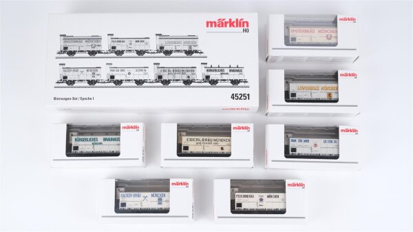 Märklin H0 45251 Bierwagen-Set K.Bay.Sts.B.