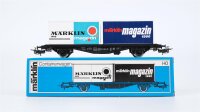 Märklin H0 84670 Behälter-Tragwagen...