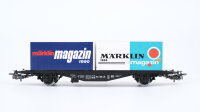 Märklin H0 84670 Behälter-Tragwagen märklin magazin (Containerwagen)  Typ Berlin  Lgjs 598 der DB