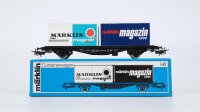 Märklin H0 84670 Behälter-Tragwagen...