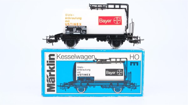 Märklin H0 4647 Chemie-Kesselwagen BAYER  Einheitskesselwagen der DB