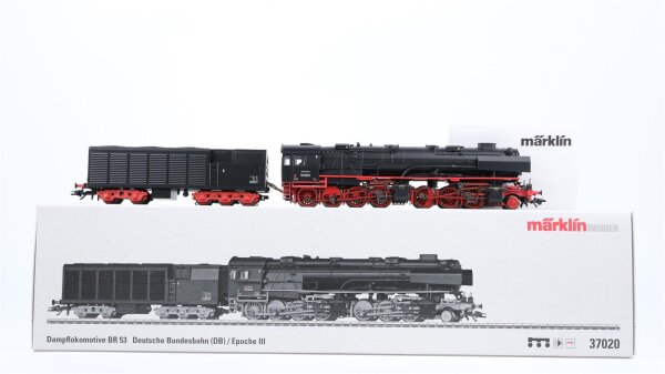 Märklin H0 37020 Dampflok BR 53 0012 DB Wechselstrom Digital Sound mfx