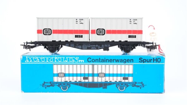 Märklin H0 4664 Containerwagen DB