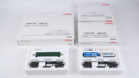 Märklin H0 47449 Taschenwagen-Set mit Containern...