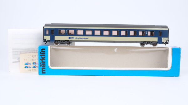 Märklin H0 4219 Reisezugwagen (Schnellzugwagen 2.KL)  Einheitswagen IV B der BLS