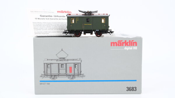 Märklin H0 3683 E-Lok BR ET 194 11 DRG Wechselstrom Digital