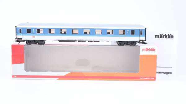 Märklin H0 43500 Reisezugwagen (51 80 10-94 008-9) Aim 260 1.Kl der DB AG