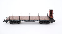 Fleischmann N 8285K Schienenwagen mit Bremserhaus SSk DRG