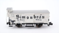 Fleischmann N 808347K Kühlwagen Simonbräu G DRG