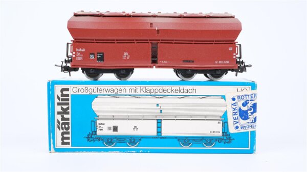 Märklin H0 4626 Großgüterwagen mit Klappdeckeldach DB