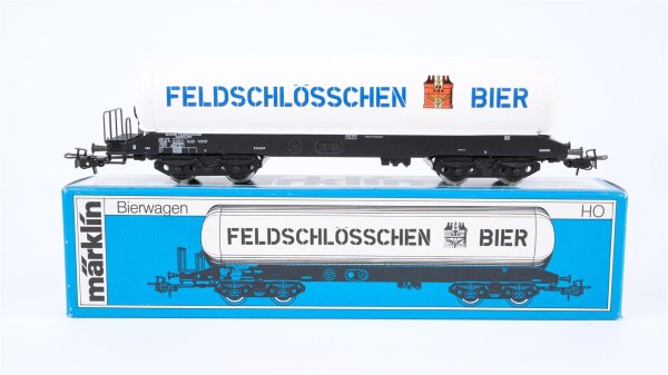 Märklin H0 4632 Lebensmittel-Kesselwagen FELDSCHLÖSSCHEN  Kesselwagen der SBB