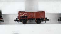 Fleischmann N 7886 Güterzug Set Dampflok BR T18 "80 Jahre Staatsbahnwagen Verband" K.P.E.V. Gleichstrom