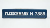 Fleischmann N 7886 Güterzug Set Dampflok BR T18 "80 Jahre Staatsbahnwagen Verband" K.P.E.V. Gleichstrom