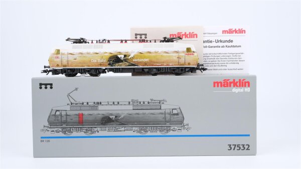 Märklin H0 37532 E-Lok "Die Bahn verbindet" BR 120 139-1 DB Wechselstrom Digital
