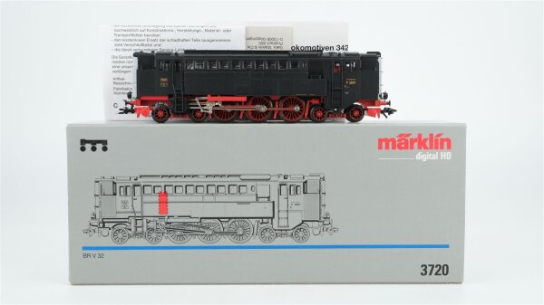 Märklin H0 3720 Diesellok BR V 3201 DRG Wechselstrom Digital (vermutlich verharzt)