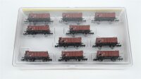 Minitrix N 15047 Güterwagenset Schotter 01 DB