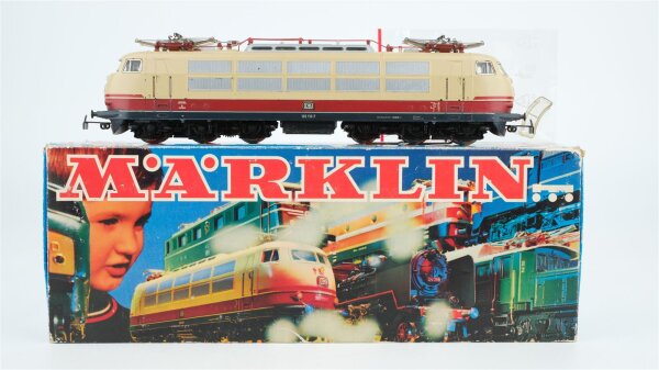Märklin H0 3054 E-Lok BR 103 113-7 DB Wechselstrom (Richtungsw defekt)