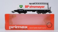Primex H0 4588 Mineralöl-Kesselwagen BP STROMEYER...