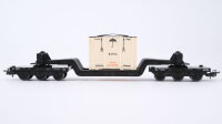 Märklin H0 4618 Tiefladewagen mit Übersee-Kiste  SST 53  St 52 der DB