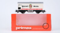 Primex H0 4548 Bierwagen BECKs BIER (Kühlwagen)...