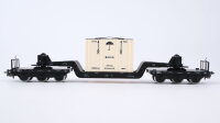 Märklin H0 4618 Tiefladewagen mit Übersee-Kiste  SST 53  St 52 der DB
