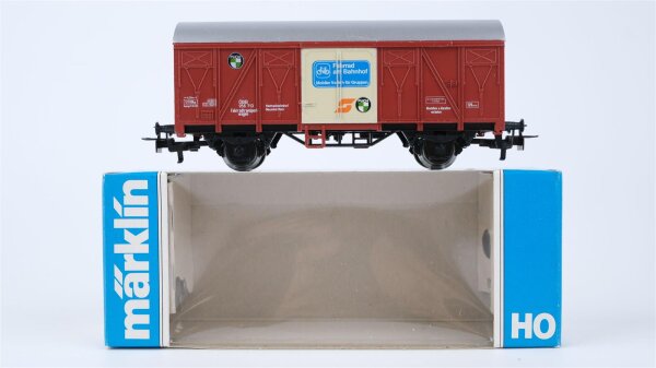 Märklin H0 4412 Gedeckter Güterwagen (Fahrradtransportwagen)  G der ÖBB