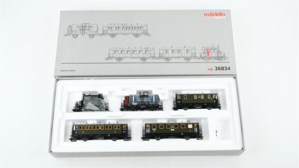 Märklin H0 26834 Zugpackung "Walhalla" der K.Bay.Sts.B. Wechselstrom Digital mfx