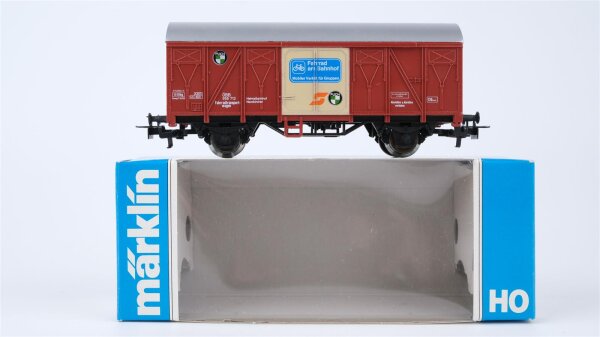 Märklin H0 4412 Gedeckter Güterwagen (Fahrradtransportwagen)  G der ÖBB