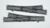 Roco H0 4536L/4537R 4536L/4537R Standardweiche für Unterflurantrieb 12°50, 1 Paar