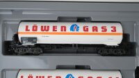 Märklin H0 4798 Kesselwagen-Set "Löwengas" DB