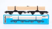 Märklin H0 4665 Langholzwagen