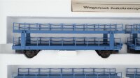 Märklin H0 41762 Set 4 Stück Doppelstock Autotransporter 75 Jahre Hindenburg-Damm