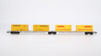 Roco H0 006292 Container-Doppeltragwagen...