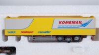 Märklin H0 48040 Doppel-Einheit KOMBIRAIL Sattelauflieger