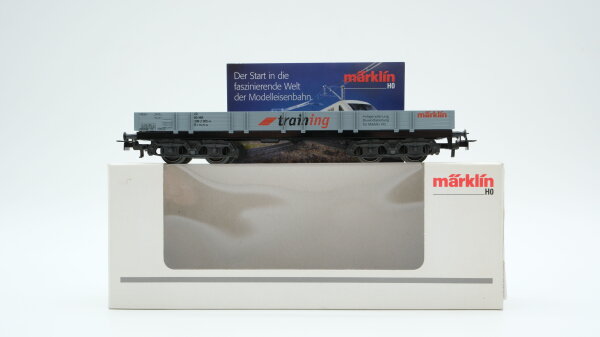 Märklin H0 94266 Niederbordwagen Rlmms der DB