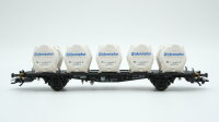 Märklin H0 48535 Behälter-Tragwagen (Containerwagen)  Lbgjs 598 der DB