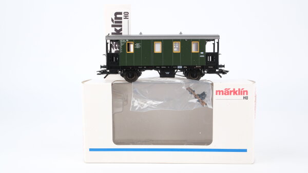 Märklin H0 4303 Post- und Gepäckwagen (09 344 Nür) ehem. PwPostL bay 00 der DB