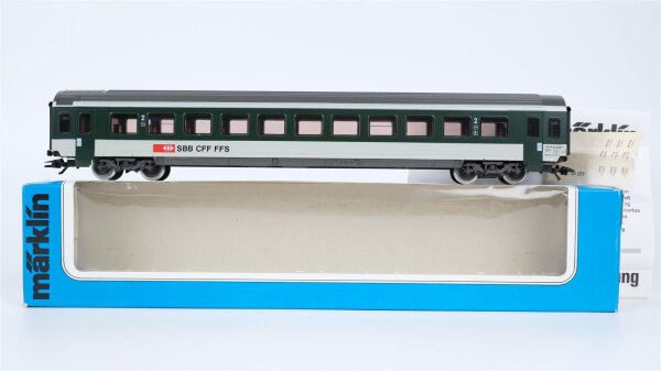 Märklin H0 4216 Personenwagen 2. Kl. SBB-CFF-FSS