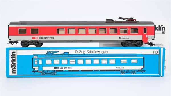 Märklin H0 4217 Schnellzug Speisewagen WR SBB-CFF-FFS