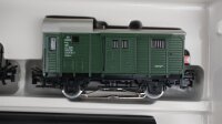 Märklin H0 2854 Güterzug Mannesmann Röhrenzug DB Wechselstrom (Lok vermutlich verharzt)