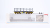 Märklin H0 4868 Schwerlast-Flachwagen mit Findlingen...
