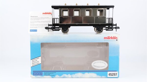 Märklin Spur 1 45297 Deko Soder Edition Personenwagen vernickelt