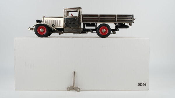 Märklin 45294 Mercedes LKW Lieferwagen vernickelt Uhrwerk getestet