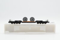 Fleischmann N 8299K Tiefladewagen mit 2 Kabelrollen SSt...