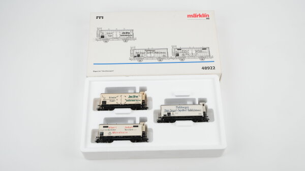Märklin H0 48922 Wagen-Set "Fleischtransport" der Grh.Bad.Sts.E.