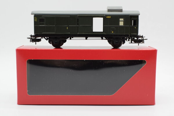 Märklin H0 4003 Personenwagen Gepäckwagen Pwi grün / Blech EVP