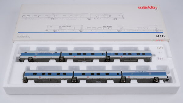 Märklin H0 41771 InterCity Night Hotelzug-Wagen BauartTalgo der DB AG