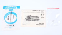 Märklin H0 3096 Dampflok BR 86 173 DB Wechselstrom (vermutlich verharzt)