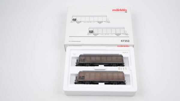 Märklin H0 47352 Set 2 Schiebewandwagen SBB-CFF